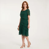 Chloe - Elegant Flowing Dress with Ruffles