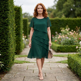 Chloe - Elegant Flowing Dress with Ruffles
