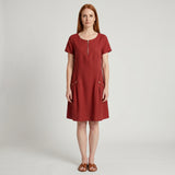 Isabella - Summer Dress with Zip and Practical Pockets