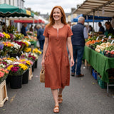 Isabella - Summer Dress with Zip and Practical Pockets