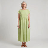Evie - Flowing Midi Dress of Timeless Elegance