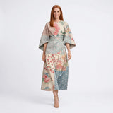 Alice - Floral Midi Dress with Sculpted Waist