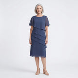 Daisy - Elegant Ruffled Dress with Flattering Comfort