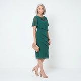Daisy - Elegant Ruffled Dress with Flattering Comfort