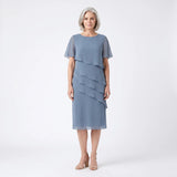 Daisy - Elegant Ruffled Dress with Flattering Comfort
