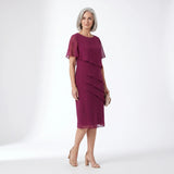 Daisy - Elegant Ruffled Dress with Flattering Comfort
