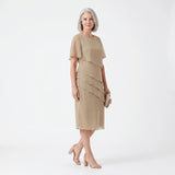 Daisy - Elegant Ruffled Dress with Flattering Comfort