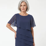 Daisy - Elegant Ruffled Dress with Flattering Comfort