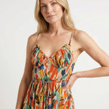 Katie - Printed Summer Dress with Fresh Comfort