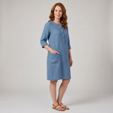 Saoirse - Casual Dress with Relaxed Fit and Timeless Look