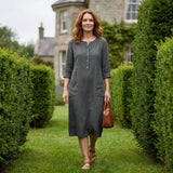 Saoirse - Casual Dress with Relaxed Fit and Timeless Look