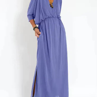 ISABELLA | Long flowing dress with a unique style for any occasion