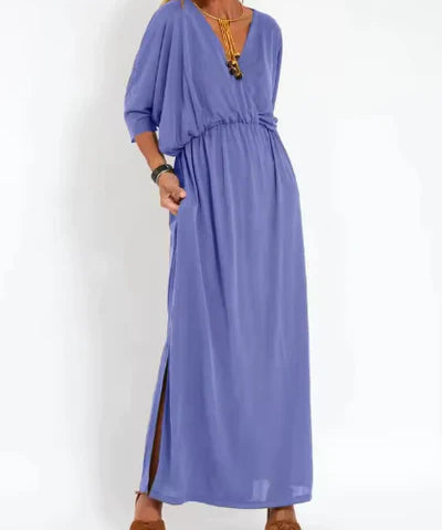 Sarah - Long flowing dress with a unique style for any occasion