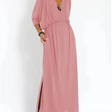 ISABELLA | Long flowing dress with a unique style for any occasion