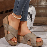 Imogen - Boho Wedge Sandals