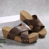 Imogen - Boho Wedge Sandals