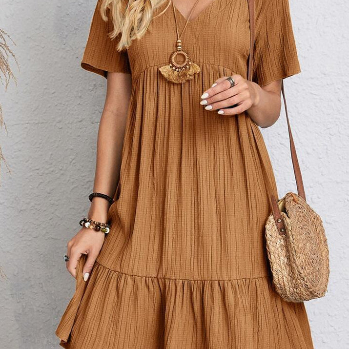 ENORA | FIGURE-FLATTERING ELEGANT DRESS